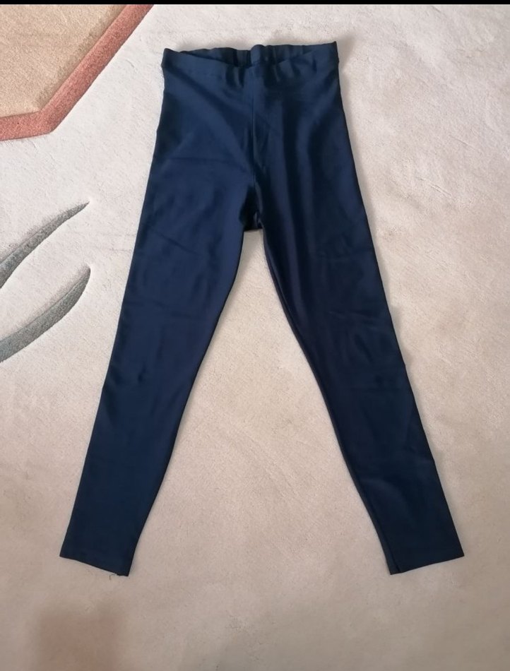 Kadın Mavi Spor Tayt - Görsel 3