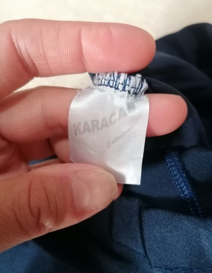 Kadın Mavi Spor Tayt - Görsel 5