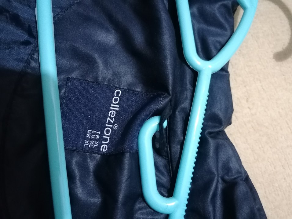 Mavi Kadın İnce Dik Yaka Mont - Görsel 4