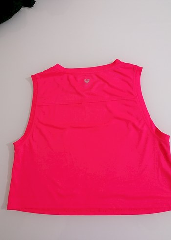 Pembe Kadın Atlet Spor Üstü - Görsel 2