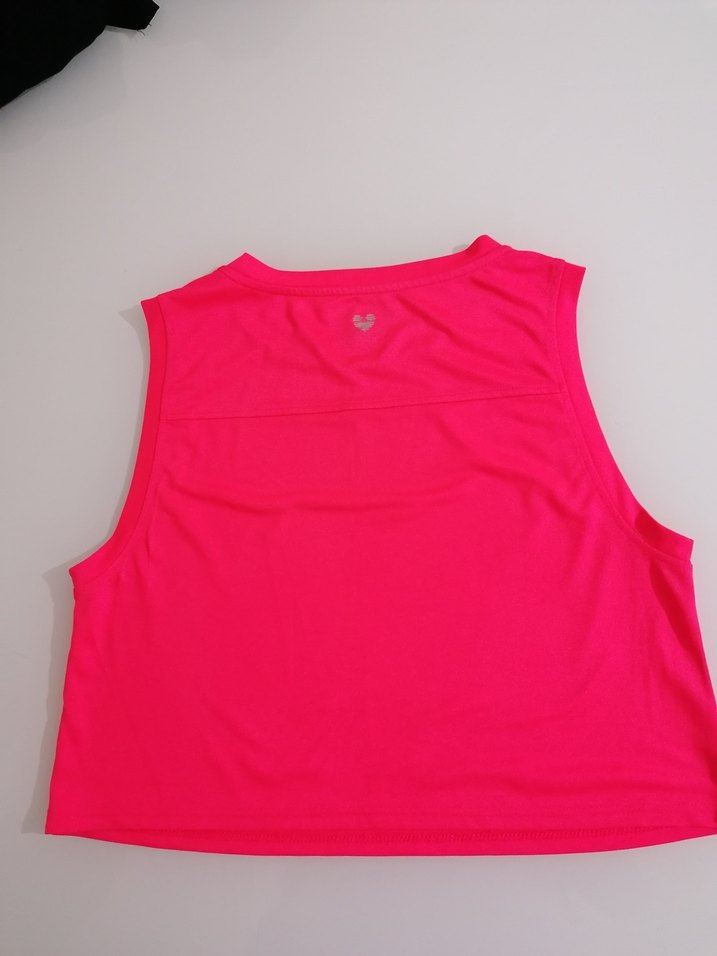 Pembe Kadın Atlet Spor Üstü - Görsel 2