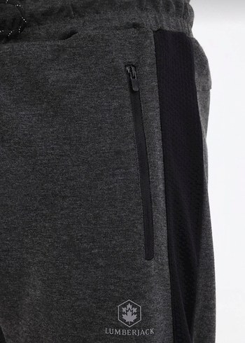 Gri Erkek Outdoor Rahat Kesim Eşofman Altı - Görsel 5