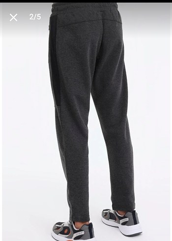 Gri Erkek Outdoor Rahat Kesim Eşofman Altı - Görsel 2