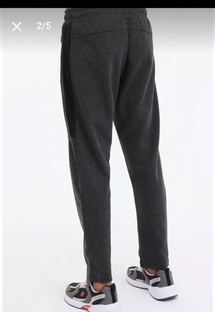 Gri Erkek Outdoor Rahat Kesim Eşofman Altı - Görsel 2