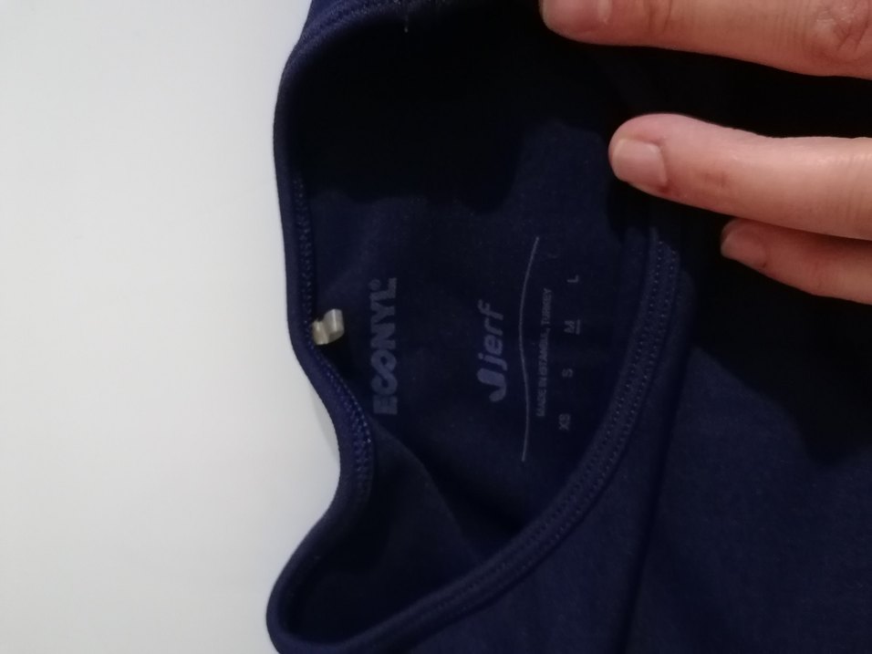 Jerf naples uzun kol crop top econly - Görsel 5