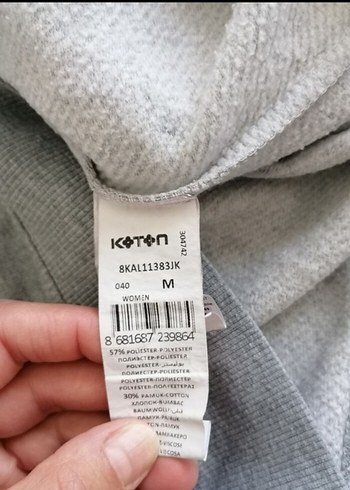 Gri Kapüşonlu New York City Sweatshirt - Görsel 4