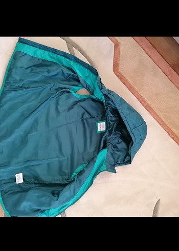 Erkek Çocuk Turkuaz Kapüşonlu Yelek - Görsel 4