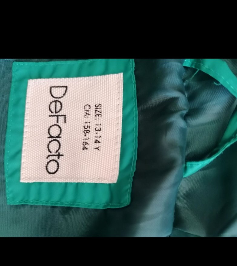 Erkek Çocuk Turkuaz Kapüşonlu Yelek - Görsel 3