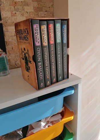  Beden Renk Sherlock Holmes Gölge Koleksiyonu 5 Kitap Seti