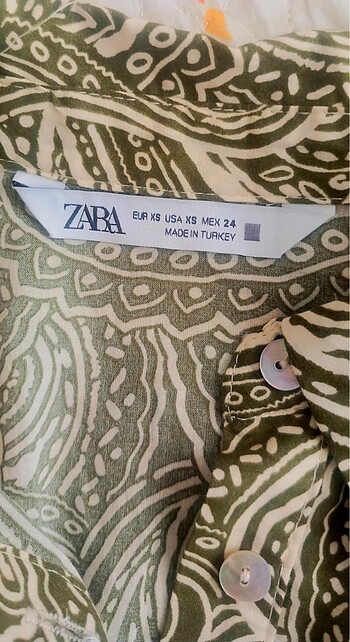 xs Beden Zara elbise