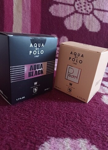 Aqua di polo kadın -erkek parfüm set