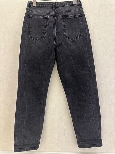38 Beden siyah mom jean