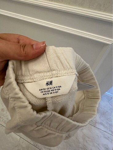 H&M krem eşofman altı