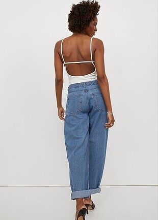 H&M LOOSE HİGH WAİST JEANS