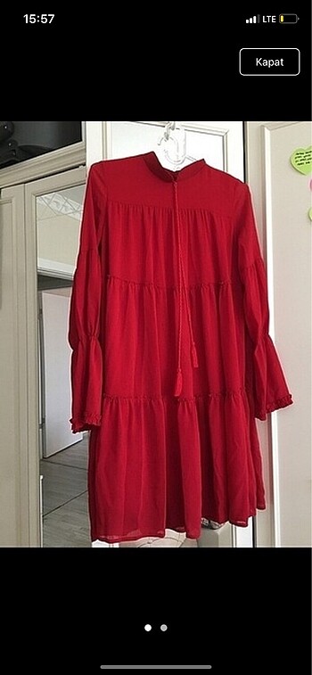 Kırmızı tunik