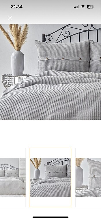  Beden gri Renk Çift kişilik triko yatak örtüsü