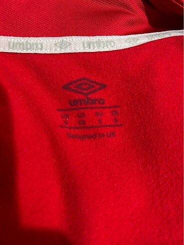 s Beden kırmızı Renk Umbro GS ceket