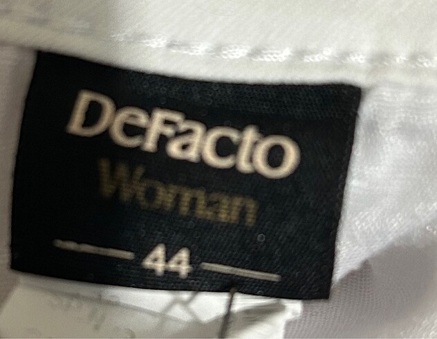 44 Beden Defacto kadın pantolon