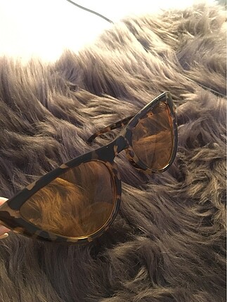Leopar desenli cat eye güneş gözlüğü