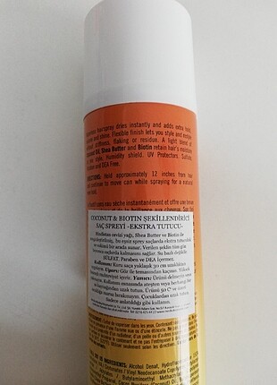 Diğer Marc Anthony Coconut Oil Hairspray 300ml