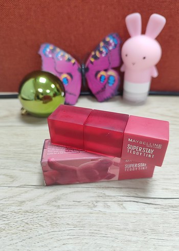 Beden Maybelline SuperStay Tedy Tint Pembe Ruj