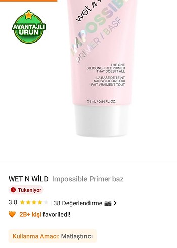 LYKD Cran Glow & Wet n Wild Primer Baz - Görsel 4