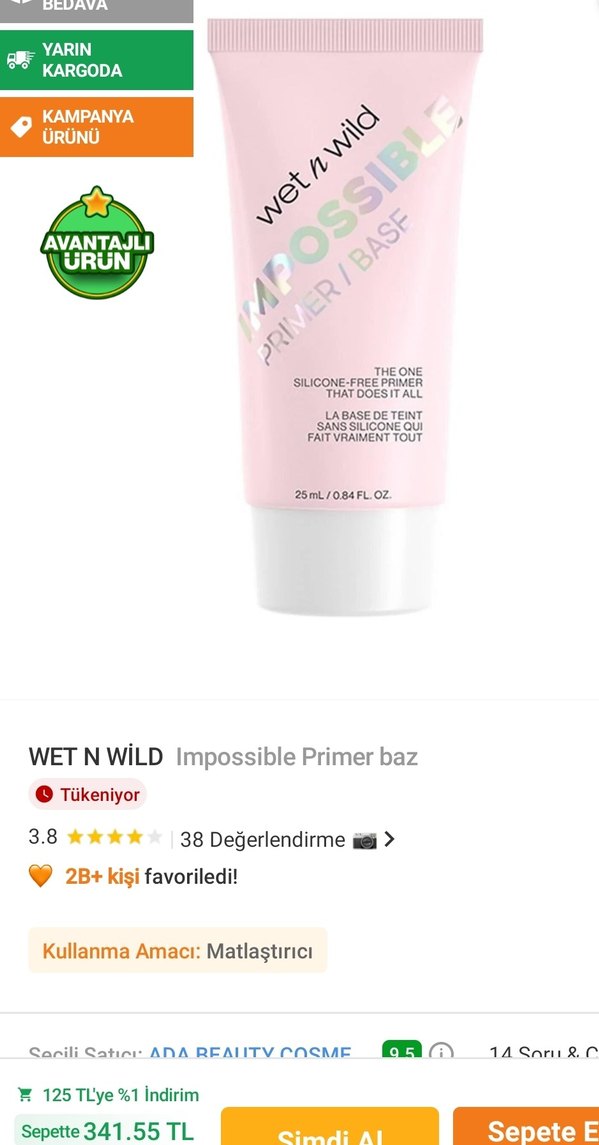 LYKD Cran Glow & Wet n Wild Primer Baz - Görsel 4