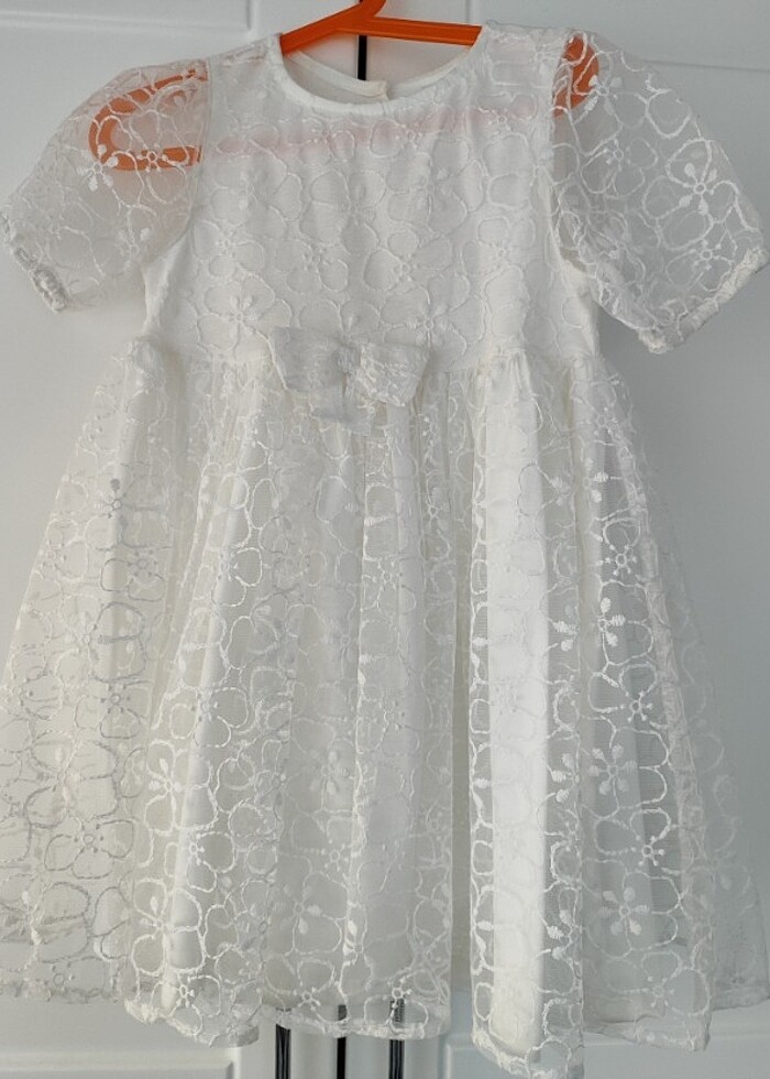 Tül detaylı harika elbise - Görsel 2