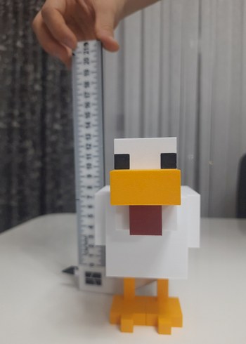 Renkli Beyaz Ördek Aksiyon Figürü - Görsel 6