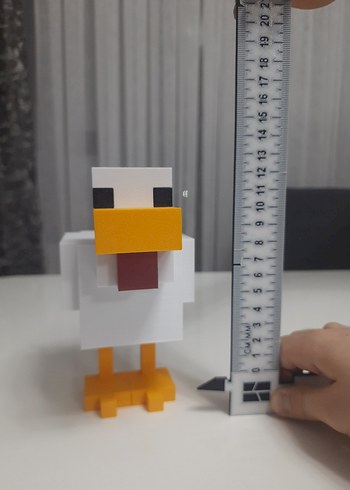 Renkli Beyaz Ördek Aksiyon Figürü - Görsel 4