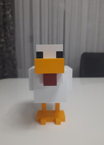 Renkli Beyaz Ördek Aksiyon Figürü - Görsel 3