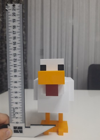 Renkli Beyaz Ördek Aksiyon Figürü - Görsel 7