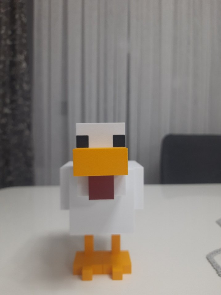 Renkli Beyaz Ördek Aksiyon Figürü - Görsel 2