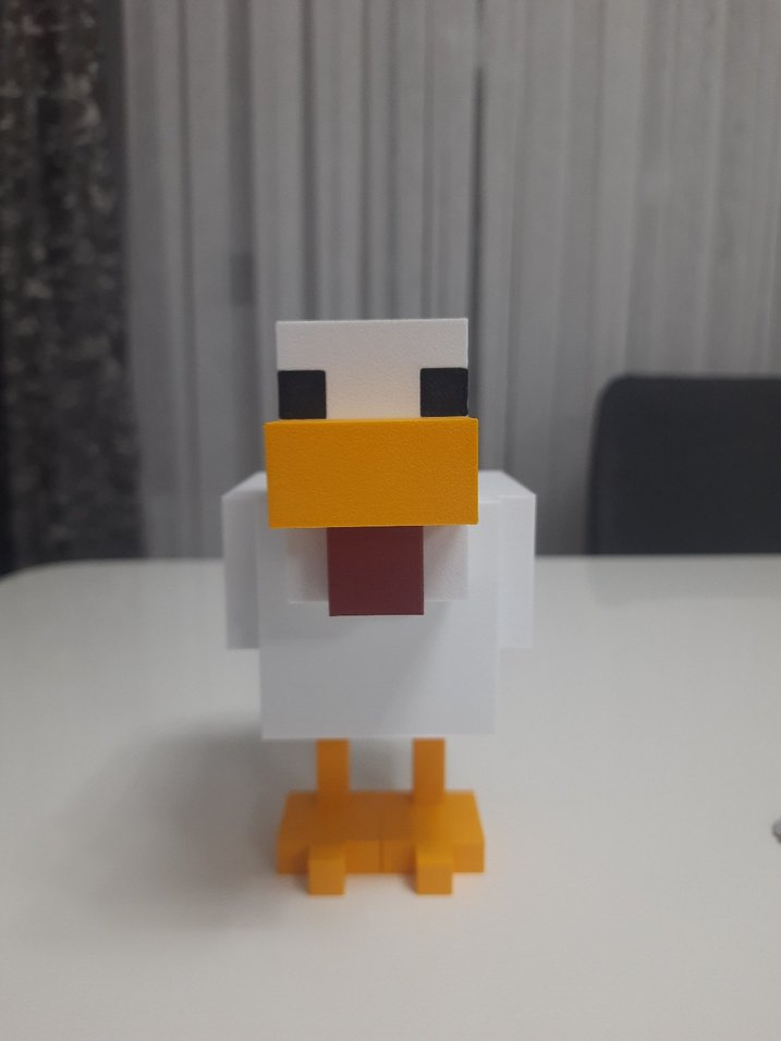 Renkli Beyaz Ördek Aksiyon Figürü - Görsel 3