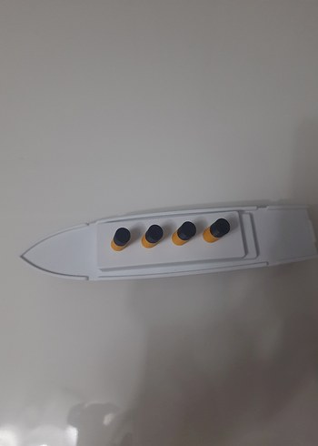 Beyaz ve Koyu Renkli Gemi Model Kiti 3D yazıcı - Görsel 2