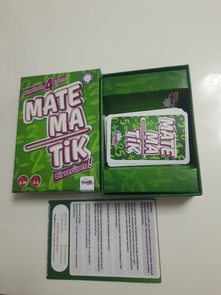 Matematik Kart Oyunu - Bir Serüven - Görsel 3