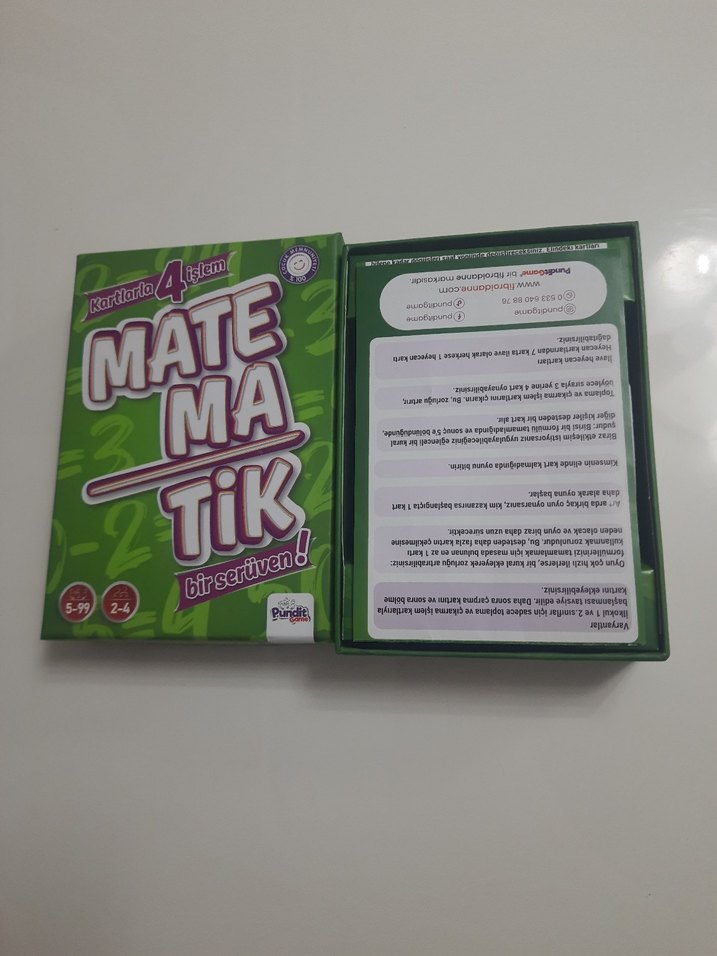 Matematik Kart Oyunu - Bir Serüven - Görsel 2