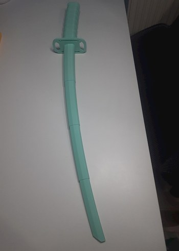 Pastel Yeşil Oyuncak Kılıç 3D yazıcıda yapıldı - Görsel 6