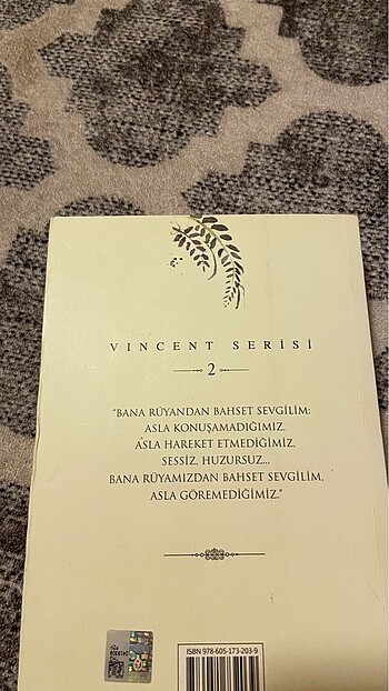  Beden SANA AİT VİNCENT SERİSİ 2