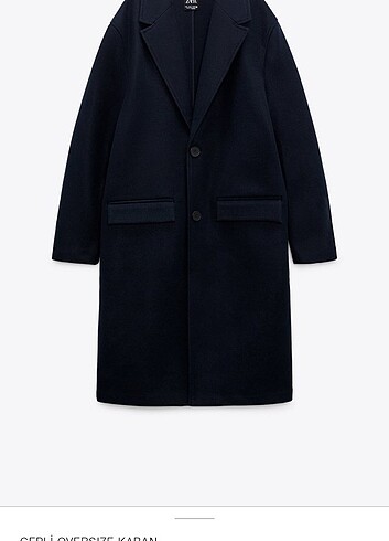 Zara cepli oversize palto