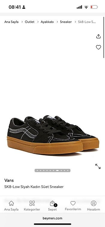 Vans kadın ayakkabı