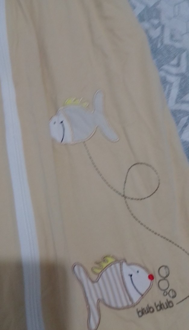 Nakışlı Bebek Uyku Tulumu Bej - Görsel 2