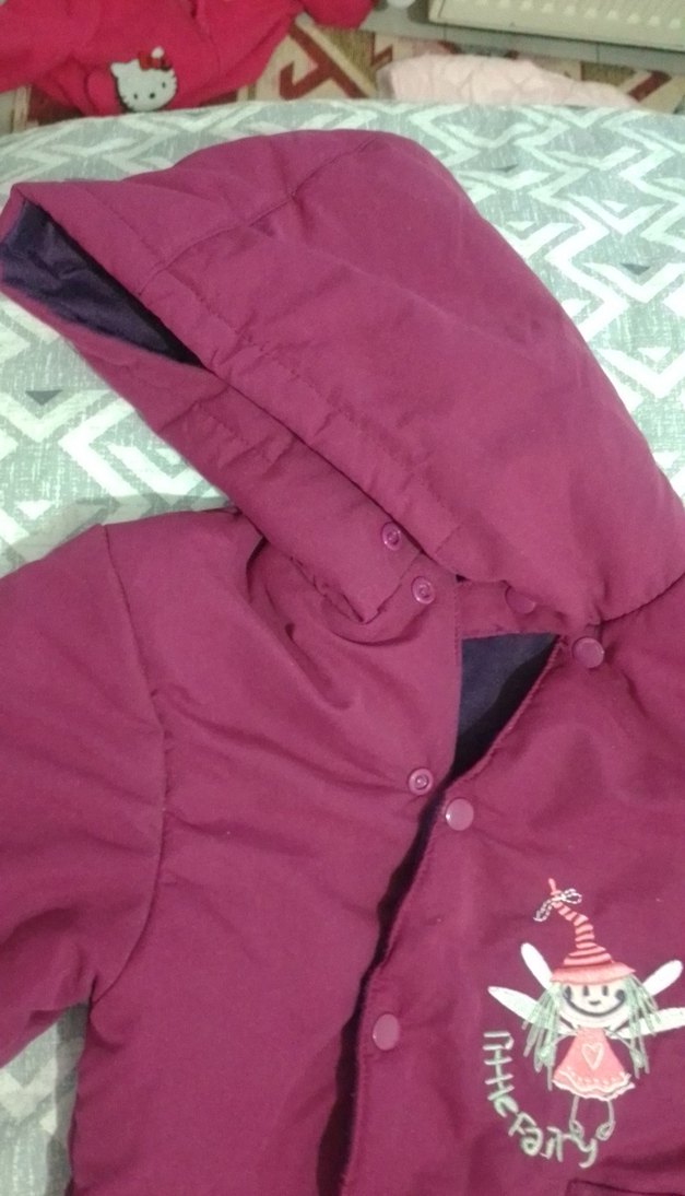 Pembe Nakışlı Kız Bebek Tulumu - Görsel 3