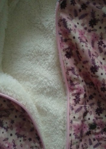 Fermuarlı Pembe Bebek Tulumu - Görsel 5