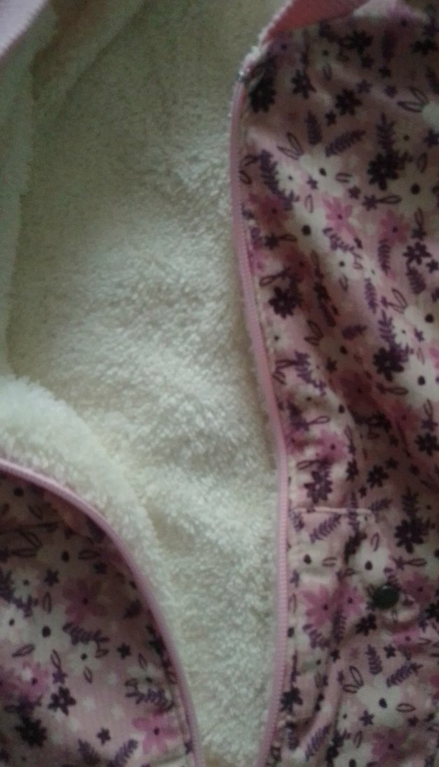 Fermuarlı Pembe Bebek Tulumu - Görsel 5