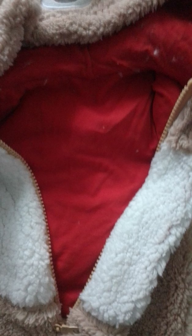 Kahverengi Kürklü Bebek Tulumu - Görsel 4