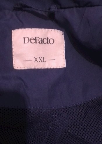 Düğmeli Mavi Denim Kadın yagmurluk - Görsel 4