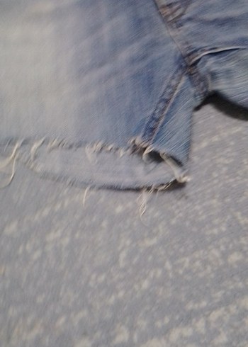 Mavi Kadın Mini Denim Şort - Görsel 7