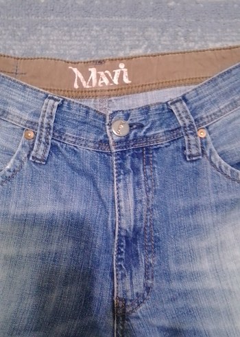 Mavi Kadın Mini Denim Şort - Görsel 2
