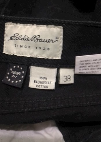 Siyah Rahat Kesim Mini Denim Şort - Görsel 9